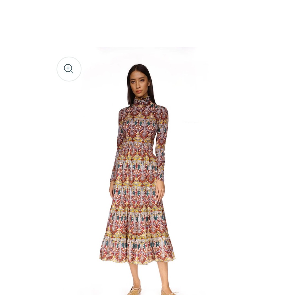NWT Cara Cara Chase Skirt Chai Tea Deco - Picture 1 of 4
